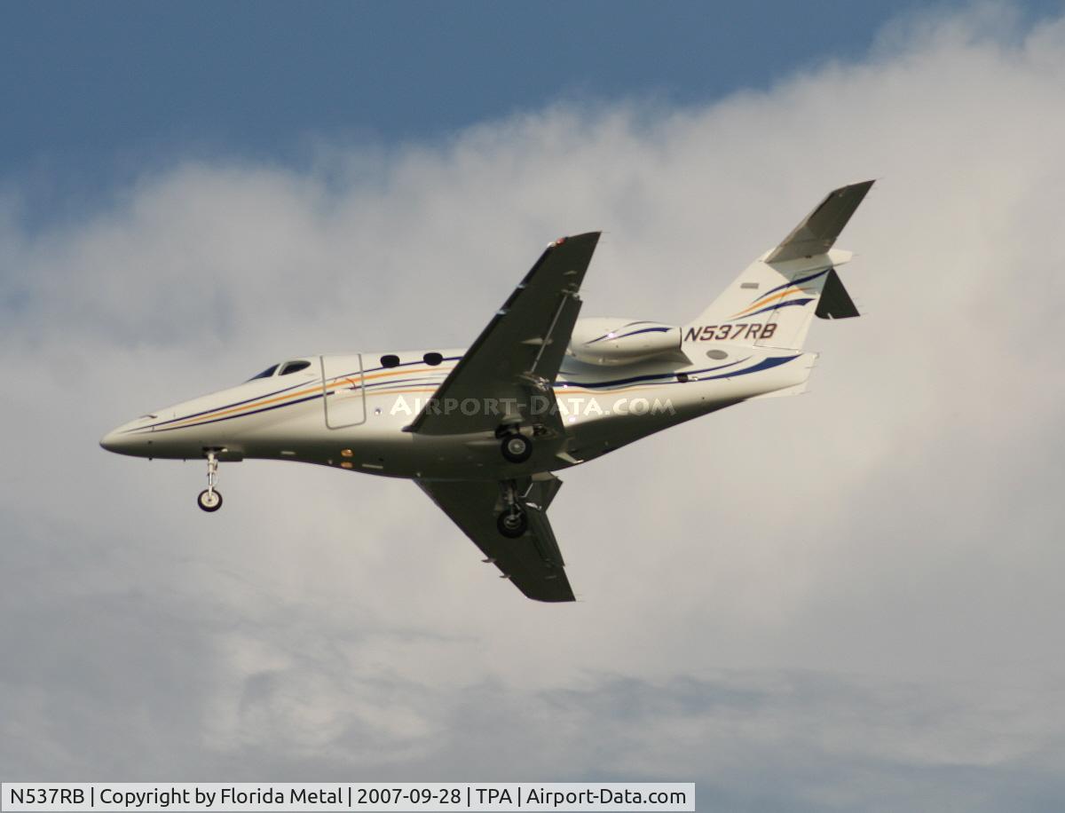 N537RB, 2007 Hawker Beechcraft Corp 390 C/N RB-190, Premier