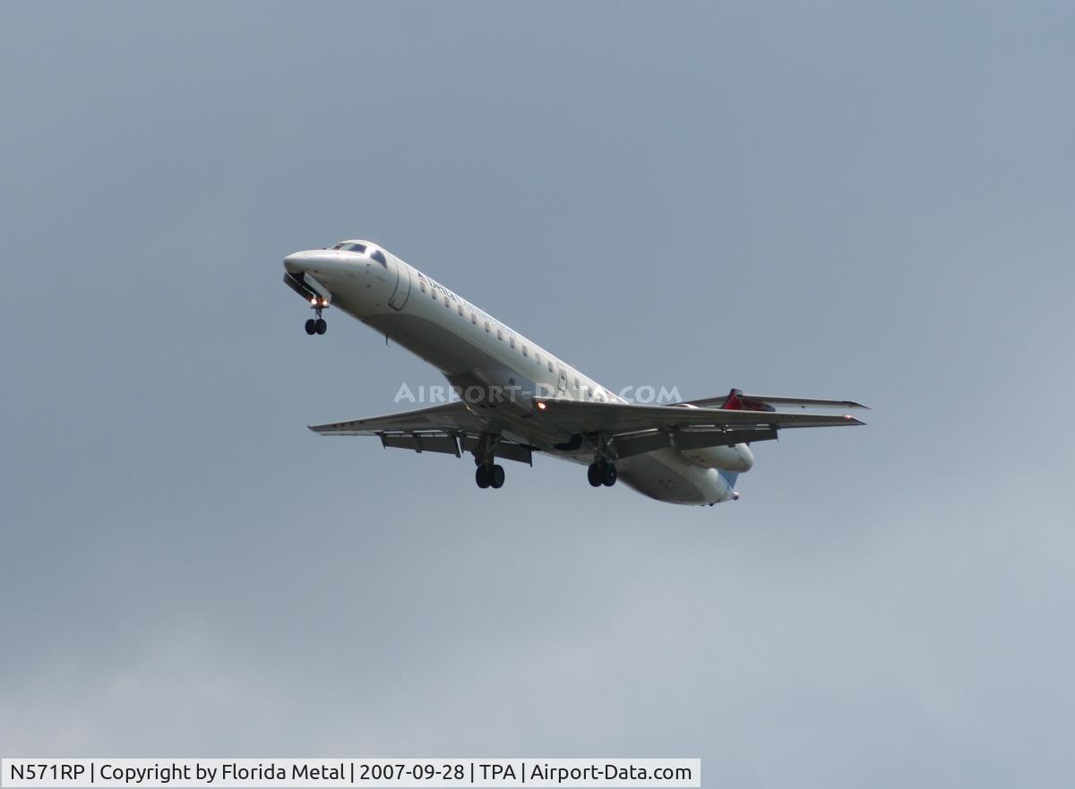 N571RP, 2004 Embraer EMB-145LR C/N 14500827, Delta Connection
