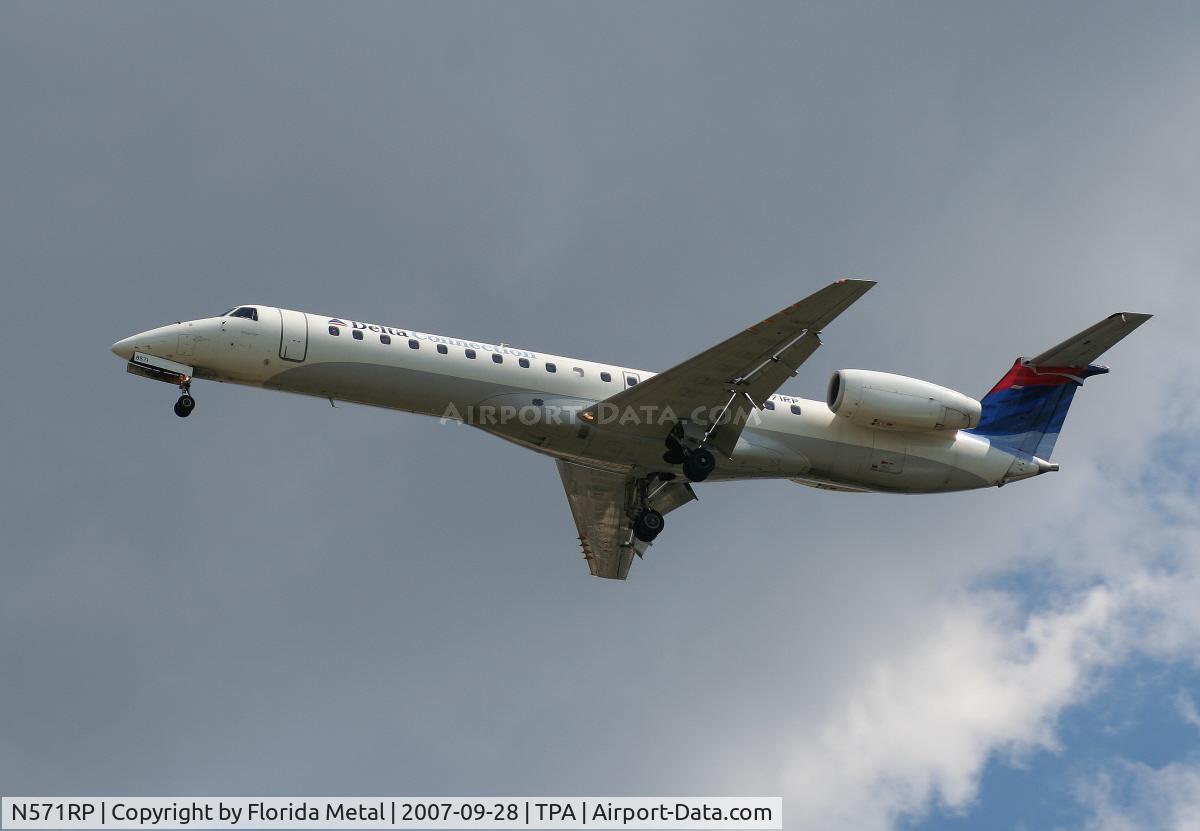 N571RP, 2004 Embraer EMB-145LR C/N 14500827, Delta Connection