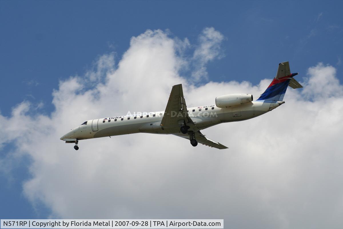 N571RP, 2004 Embraer EMB-145LR C/N 14500827, Delta Connection