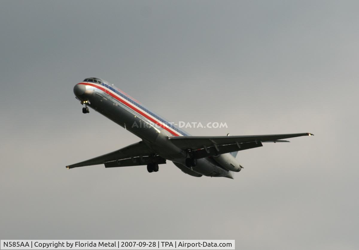 N585AA, 1991 McDonnell Douglas MD-82 (DC-9-82) C/N 53248, American