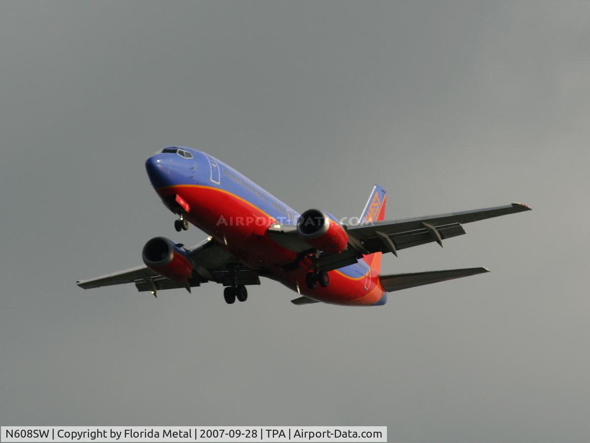 N608SW, 1995 Boeing 737-3H4 C/N 27928, Southwest