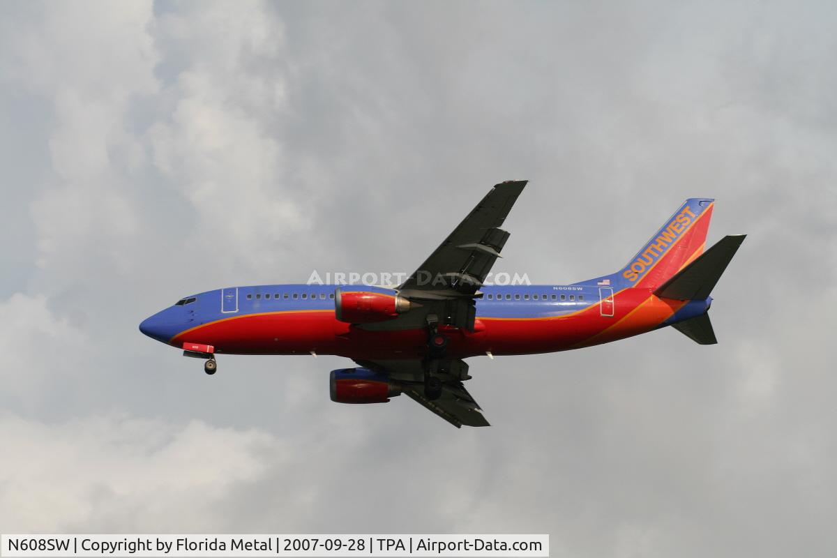 N608SW, 1995 Boeing 737-3H4 C/N 27928, Southwest