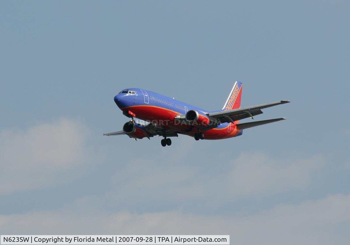 N623SW, 1996 Boeing 737-3H4 C/N 27933, Southwest