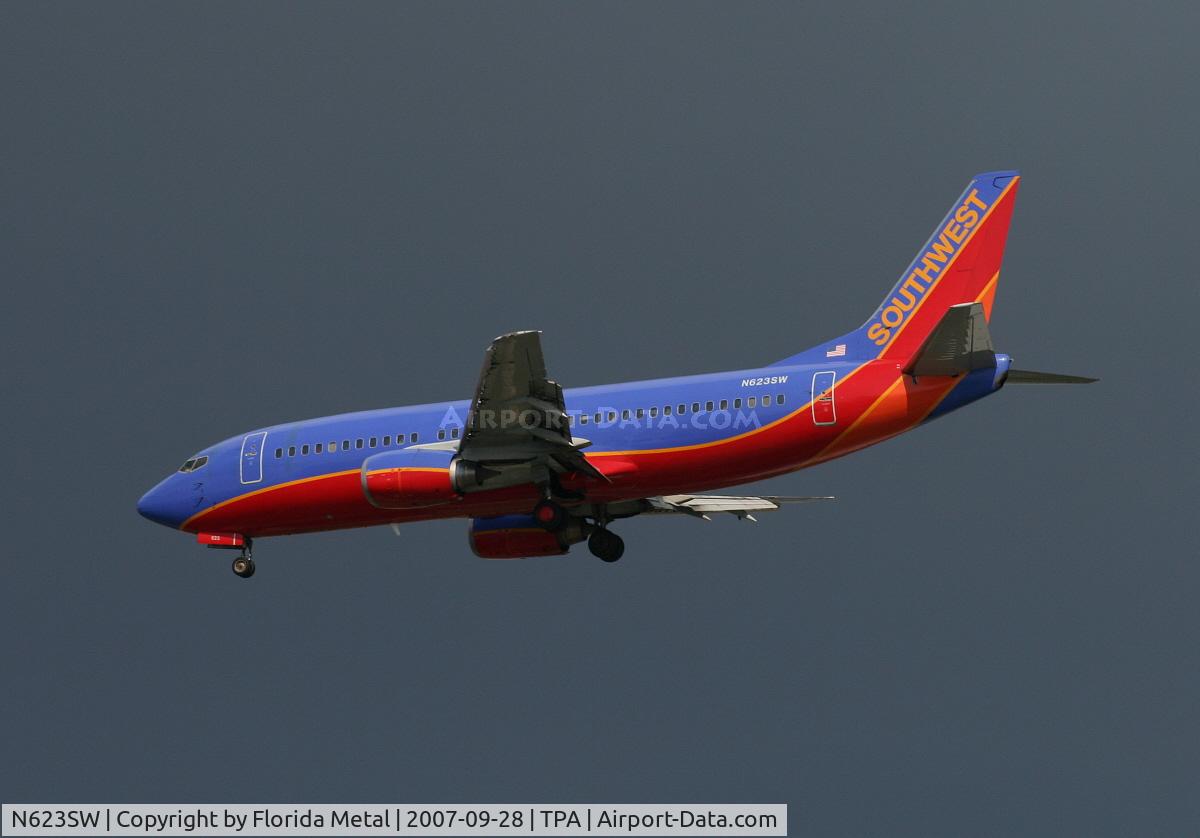 N623SW, 1996 Boeing 737-3H4 C/N 27933, Southwest