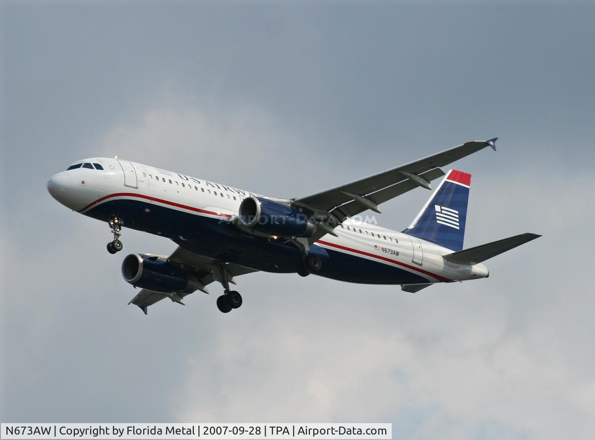 N673AW, 2004 Airbus A320-232 C/N 2312, US