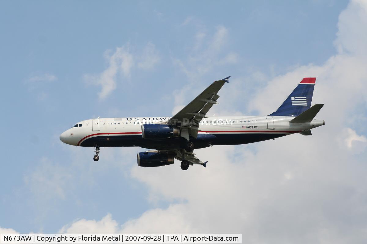 N673AW, 2004 Airbus A320-232 C/N 2312, US
