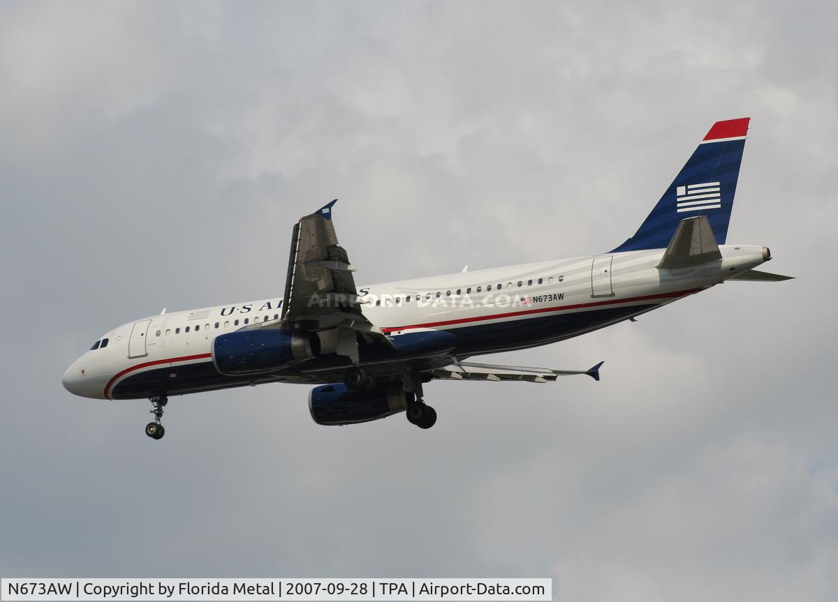N673AW, 2004 Airbus A320-232 C/N 2312, US