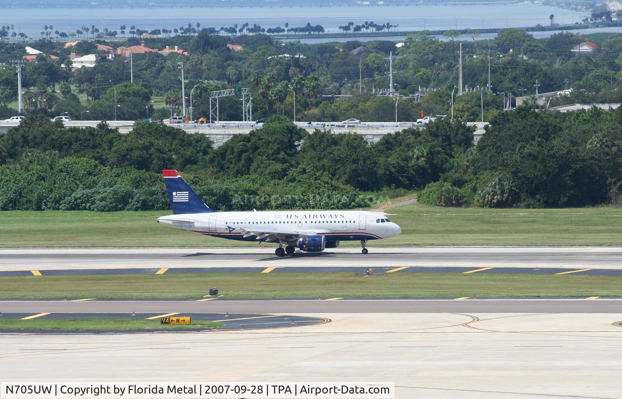 N705UW, 1998 Airbus A319-112 C/N 0929, US