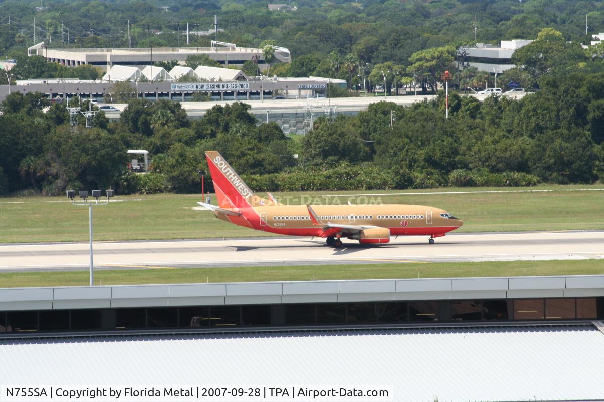 N755SA, 1999 Boeing 737-7H4 C/N 27871, Southwest