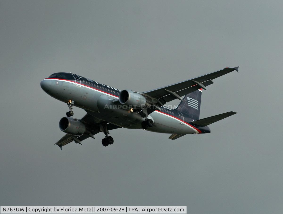N767UW, 2000 Airbus A319-112 C/N 1382, US