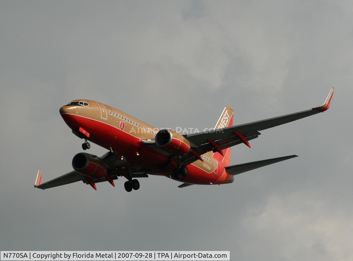 N770SA, 2000 Boeing 737-7H4 C/N 30589, Southwest