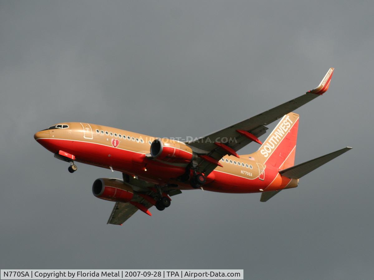 N770SA, 2000 Boeing 737-7H4 C/N 30589, Southwest