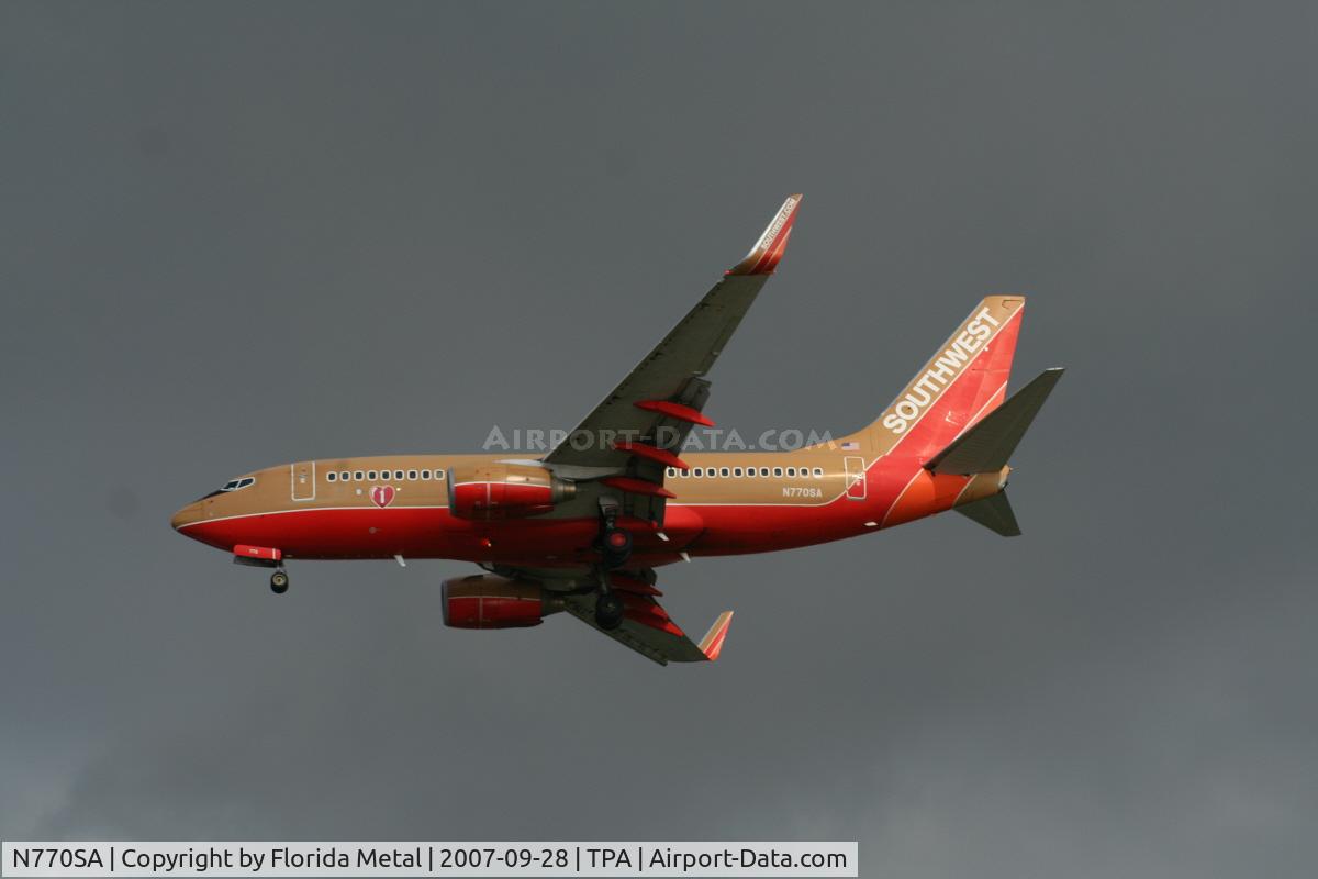 N770SA, 2000 Boeing 737-7H4 C/N 30589, Southwest