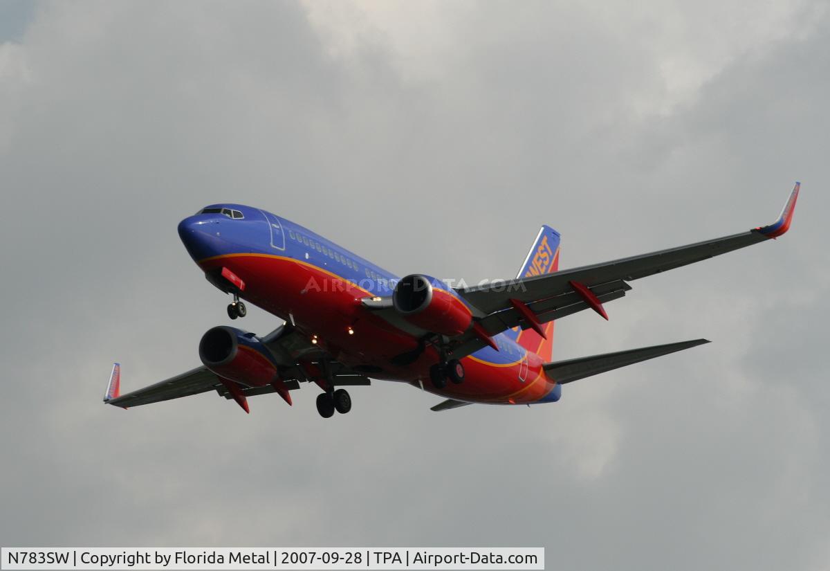 N783SW, 2000 Boeing 737-7H4 C/N 29809, Southwest