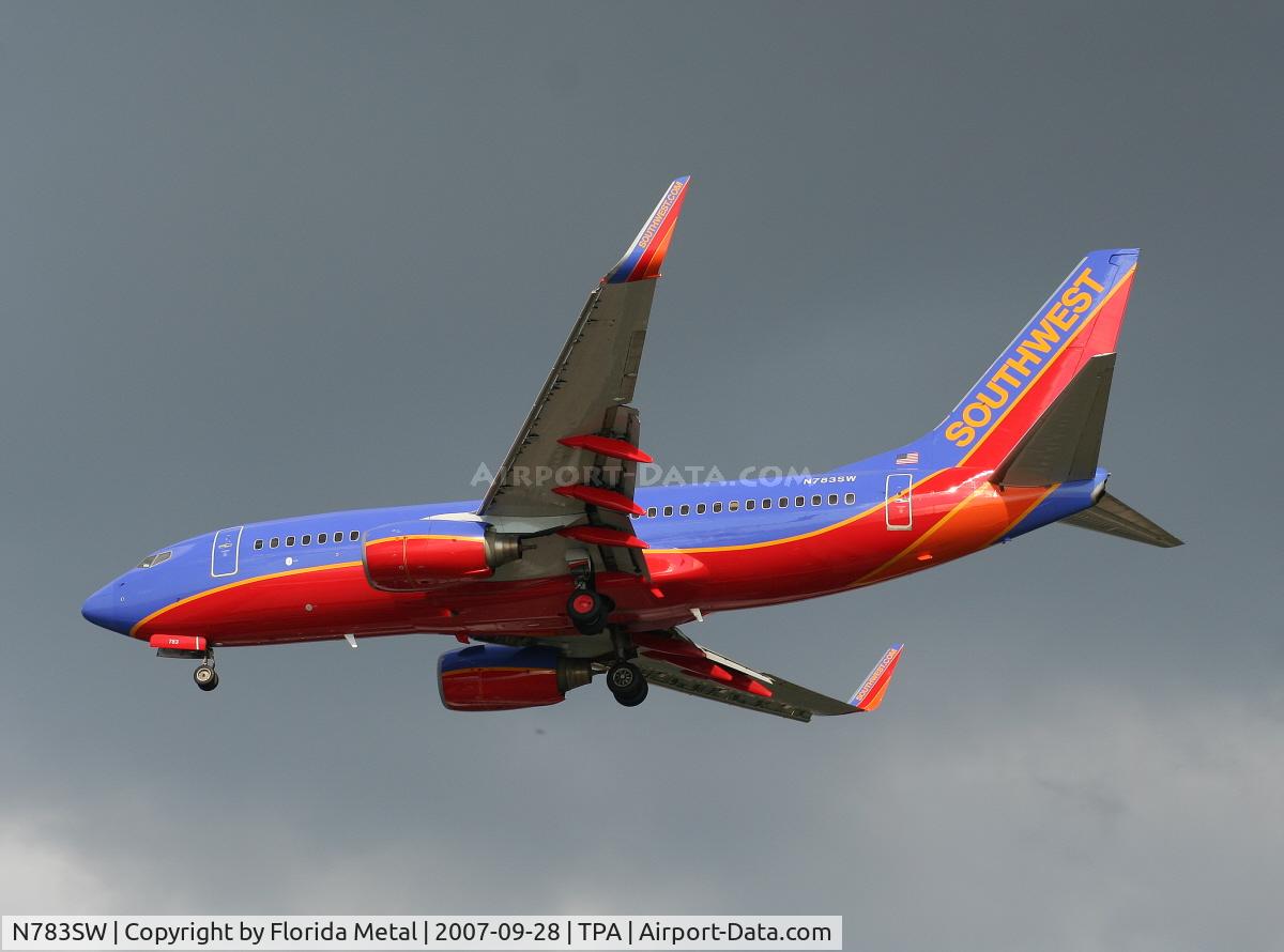 N783SW, 2000 Boeing 737-7H4 C/N 29809, Southwest