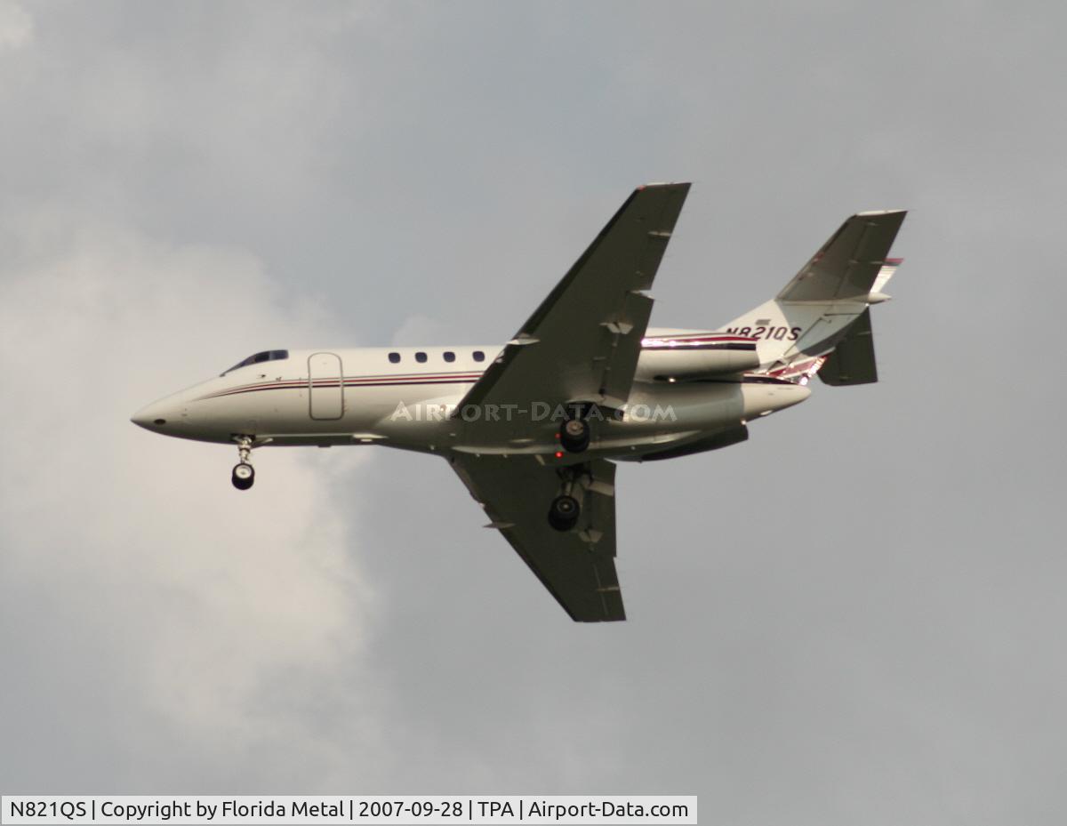 N821QS, 2005 Raytheon Hawker 800XP C/N 258709, 800XP