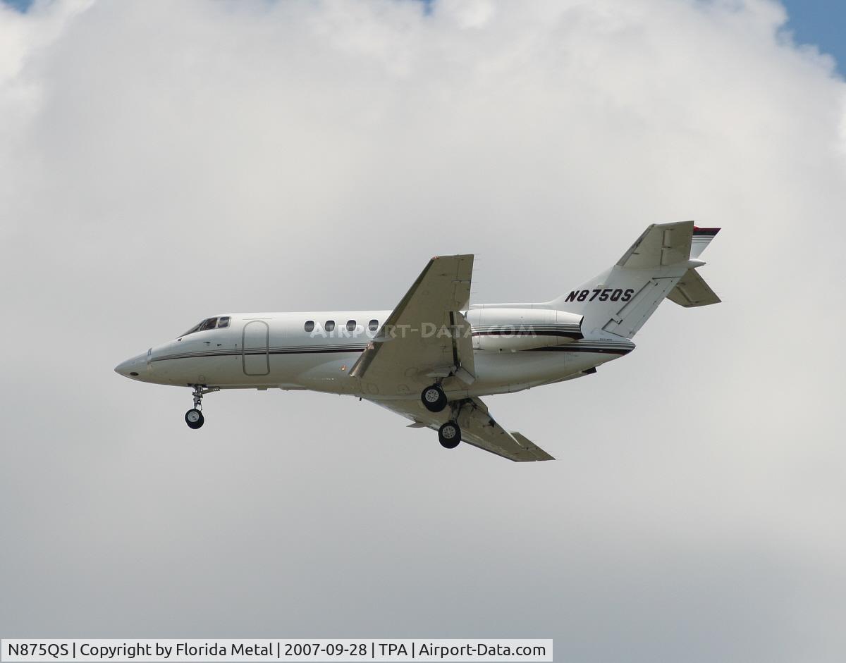 N875QS, 1998 Raytheon Hawker 800XP C/N 258375, 800XP