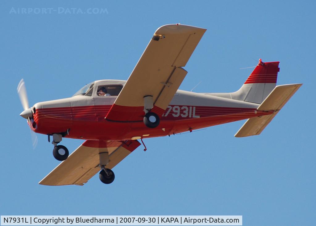 N7931L, 1966 Beech A23-24 Musketeer Super III C/N MA-118, Approach 17L