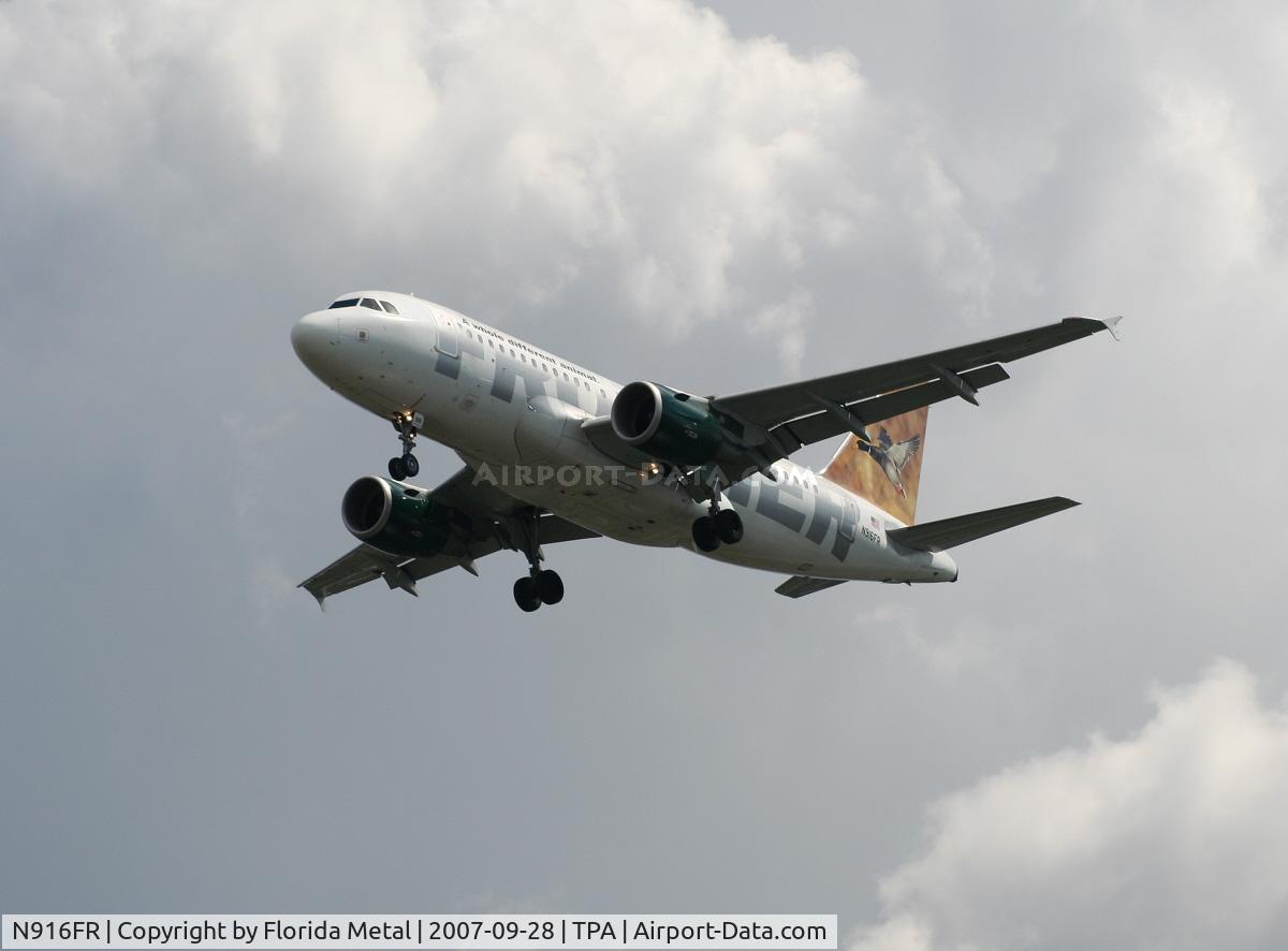 N916FR, 2002 Airbus A319-111 C/N 1876, O'Malley