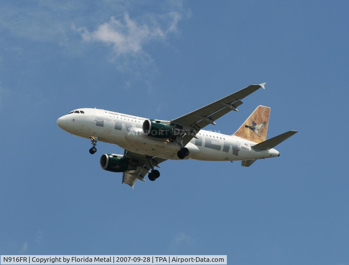 N916FR, 2002 Airbus A319-111 C/N 1876, O'Malley