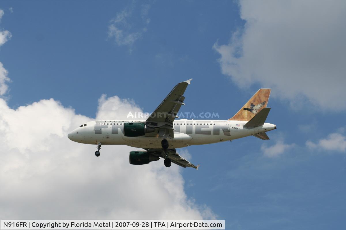 N916FR, 2002 Airbus A319-111 C/N 1876, O'Malley