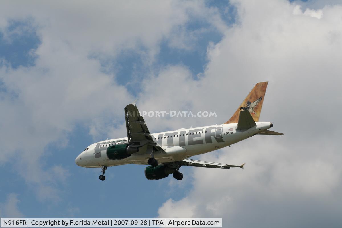 N916FR, 2002 Airbus A319-111 C/N 1876, O'Malley