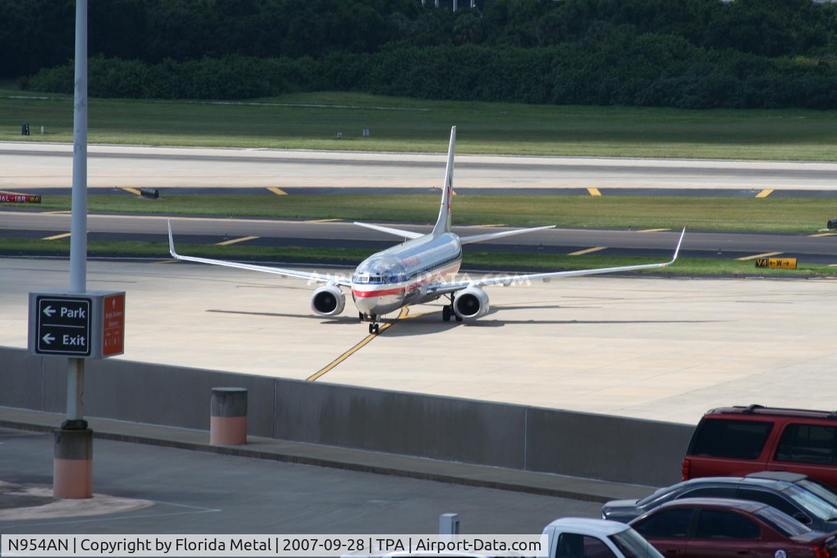 N954AN, 2001 Boeing 737-823 C/N 30089, American