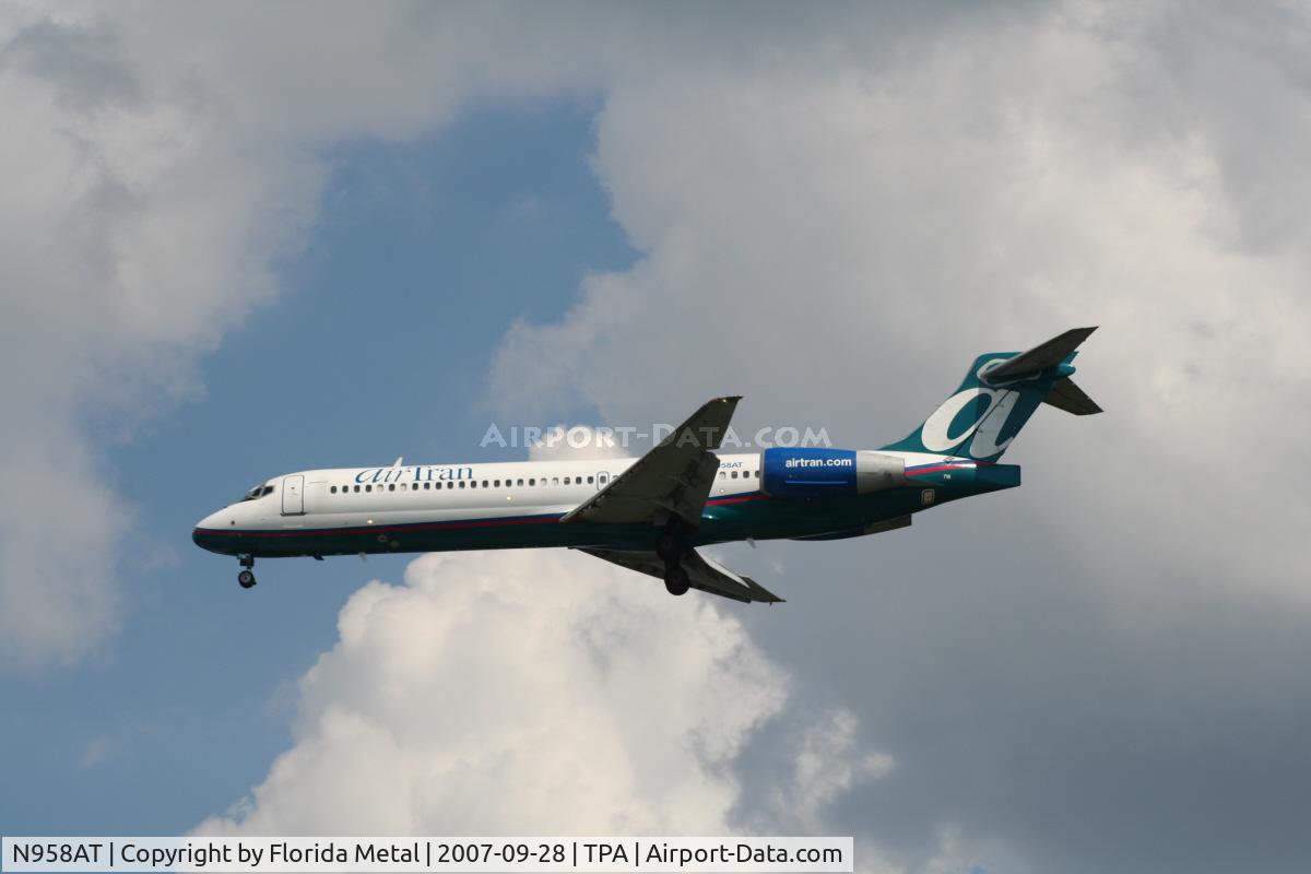 N958AT, 2001 Boeing 717-200 C/N 55020, Air Tran