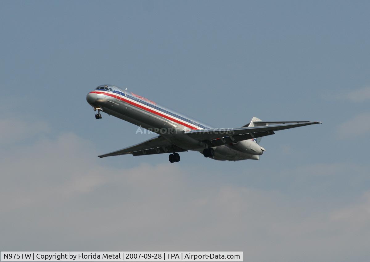 N975TW, 1999 McDonnell Douglas MD-83 (DC-9-83) C/N 53625, American