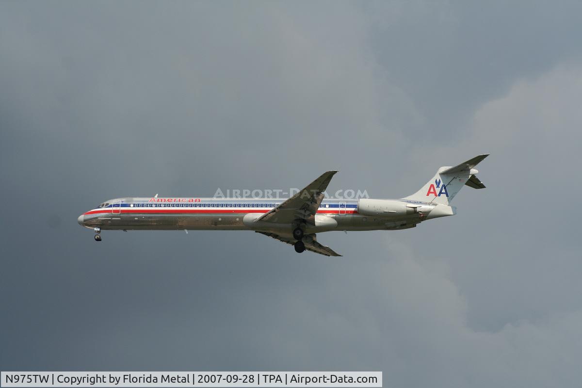 N975TW, 1999 McDonnell Douglas MD-83 (DC-9-83) C/N 53625, American