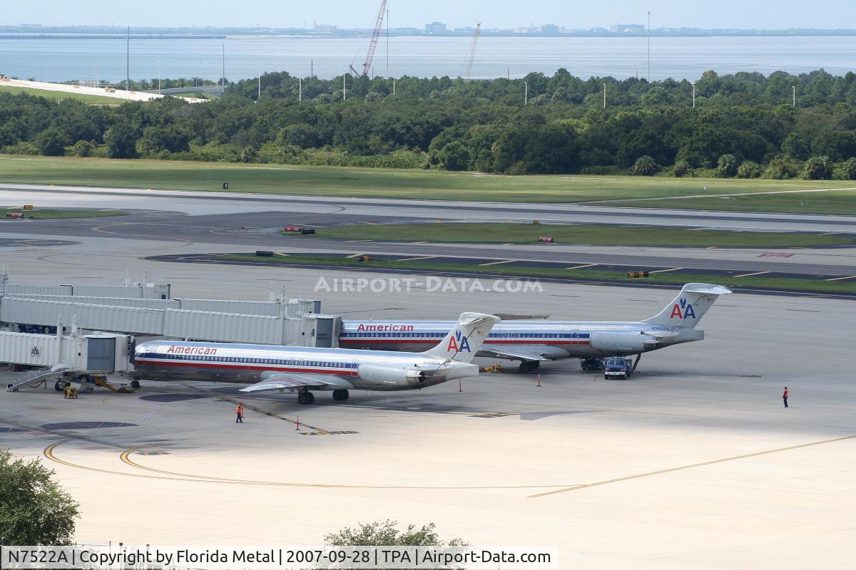 N7522A, 1990 McDonnell Douglas MD-82 (DC-9-82) C/N 49899, American