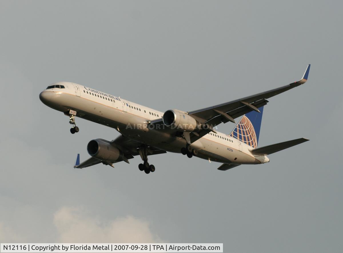 N12116, 1996 Boeing 757-224 C/N 27558, Continental