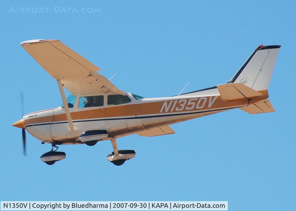 N1350V, 1976 Cessna R172K Hawk XP C/N R1722178, Approach to 17L
