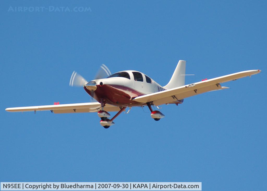 N95EE, 2004 Lancair LC42-550FG C/N 42036, Approach to 17L