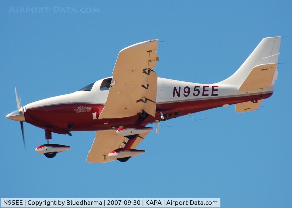 N95EE, 2004 Lancair LC42-550FG C/N 42036, Approach to 17L