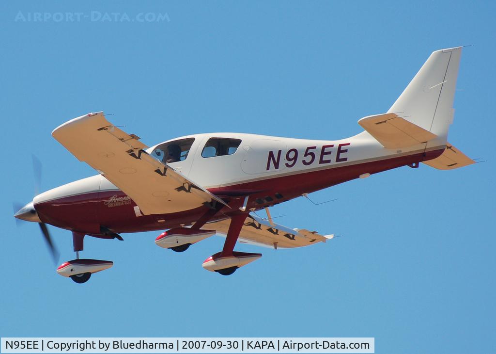 N95EE, 2004 Lancair LC42-550FG C/N 42036, Approach to 17L