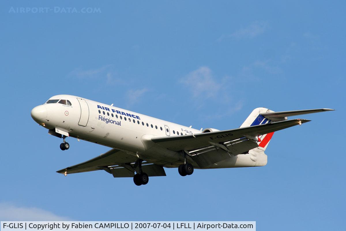 F-GLIS, 1995 Fokker 70 (F-28-0070) C/N 11540, Air France By RÃ©gional