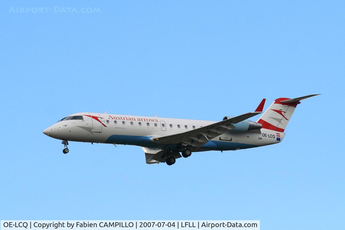OE-LCQ, 2002 Canadair CRJ-200LR (CL-600-2B19) C/N 7605, Austrian Arrow