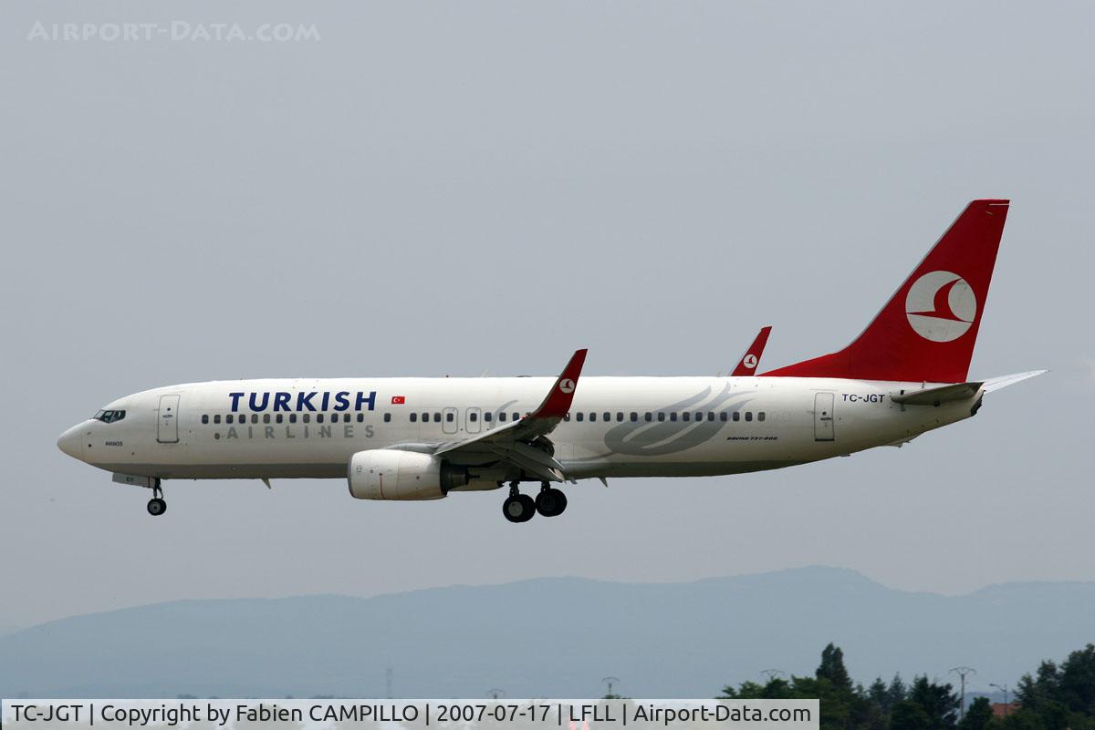 TC-JGT, 2006 Boeing 737-8F2 C/N 34417, Turkish Airlines