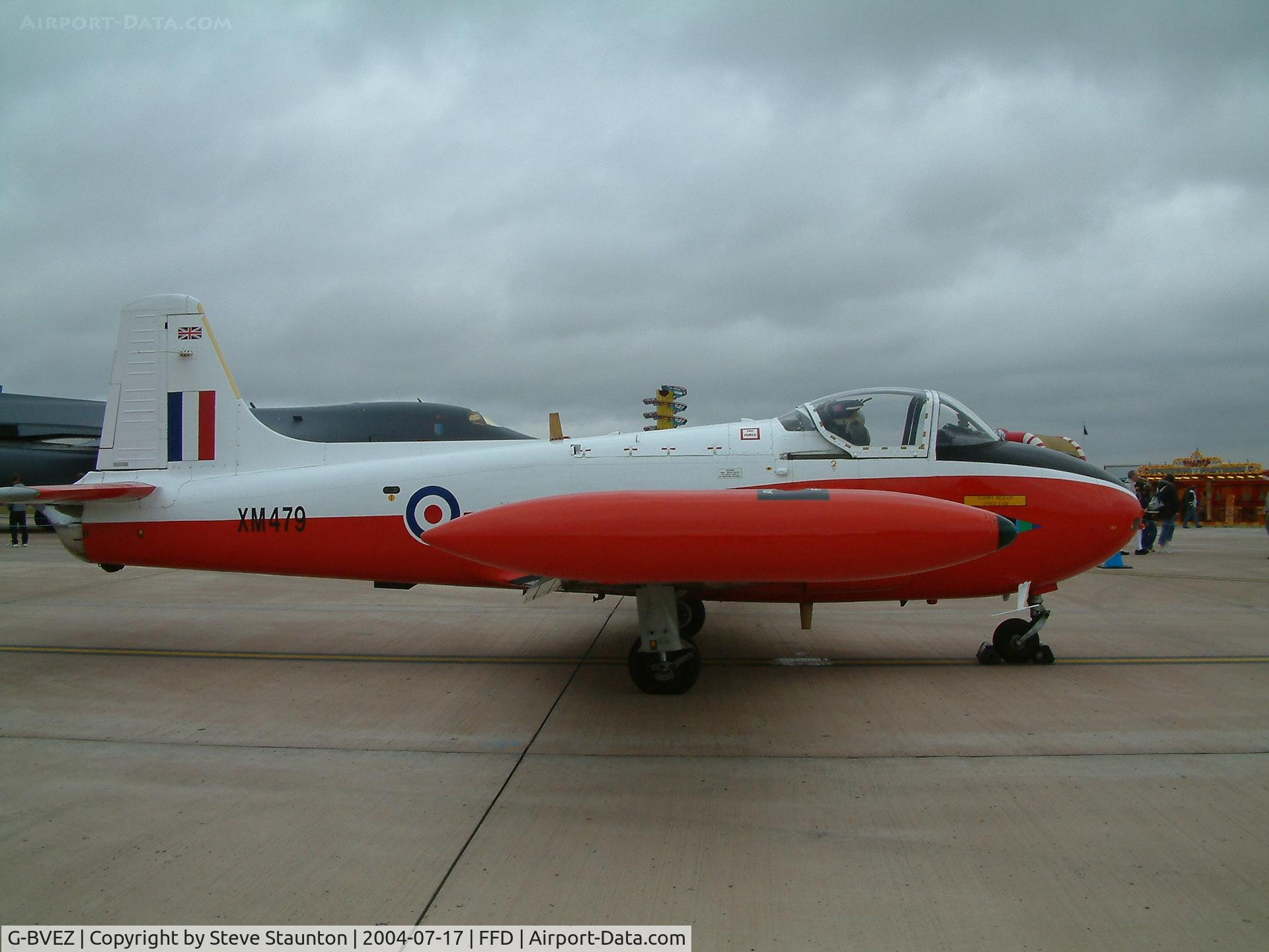 G-BVEZ, 1960 Hunting P-84 Jet Provost T.3A C/N PAC/W/9287, Royal International Air Tattoo 2004