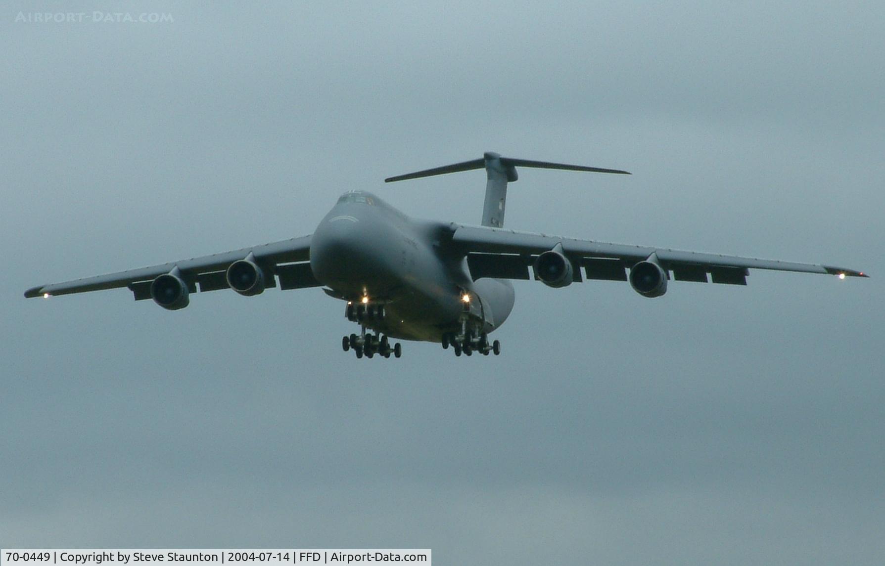 70-0449, 1970 Lockheed C-5A Galaxy C/N 500-0063, Royal International Air Tattoo 2004