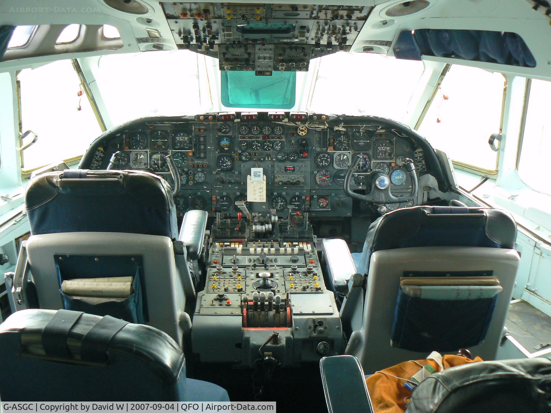 G-ASGC, 1965 BAC Super VC10 Srs 1151 C/N 853, on display at Duxford