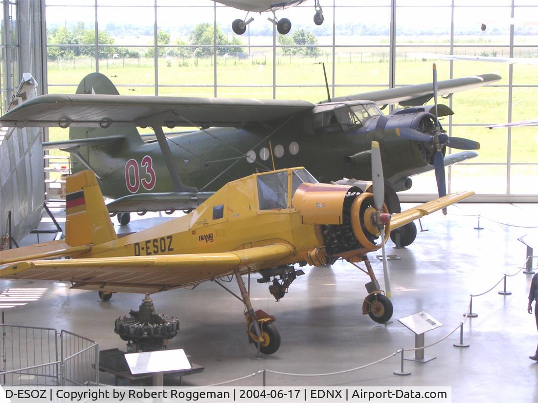D-ESOZ, Let Z-37A Cmelak C/N 08-18, LET Z-37 Cmelak.Technik Museum Speyer