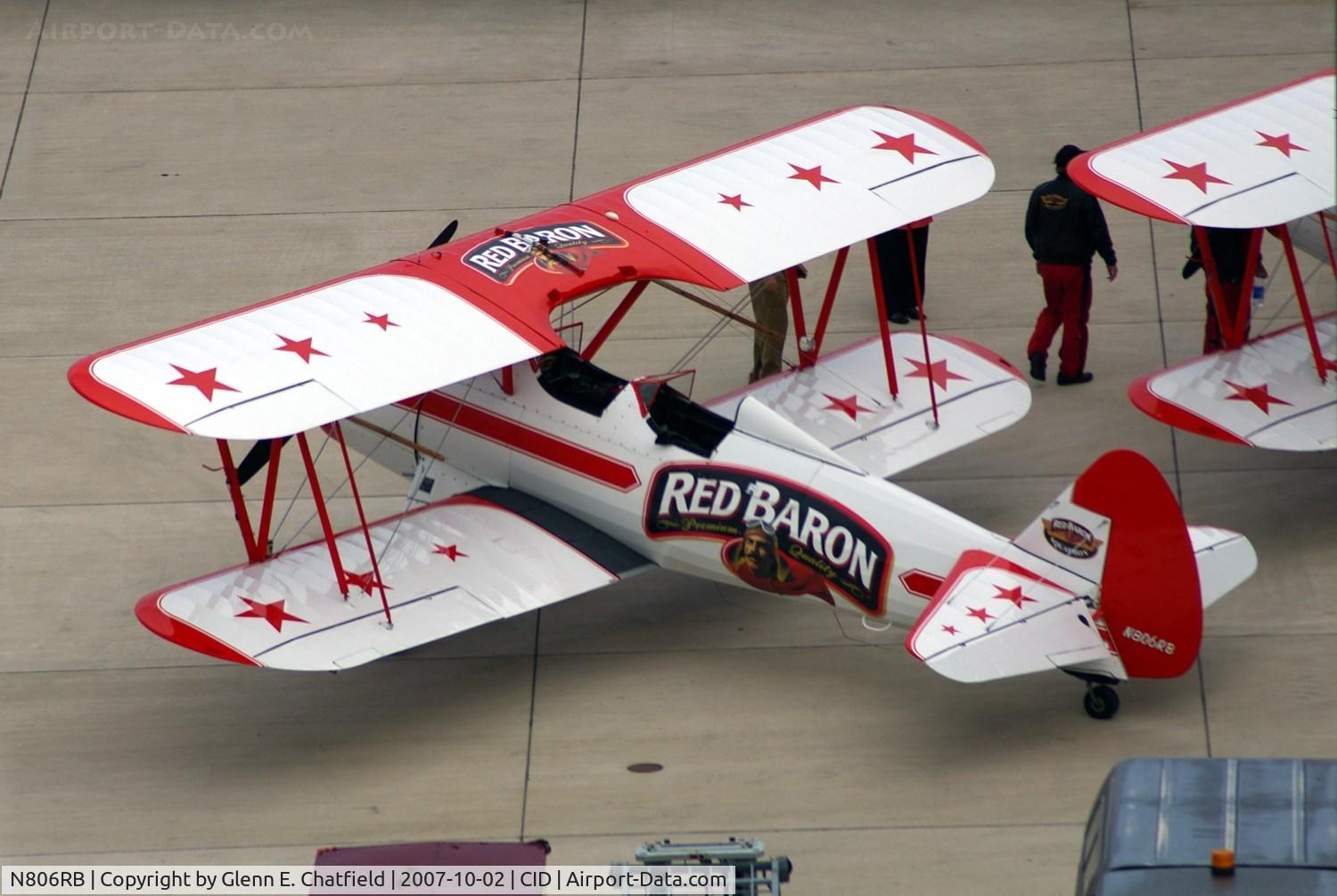 N806RB, 1942 Boeing A75 C/N 75-4000, Pulled out for morning departure, PT-27 42-15811