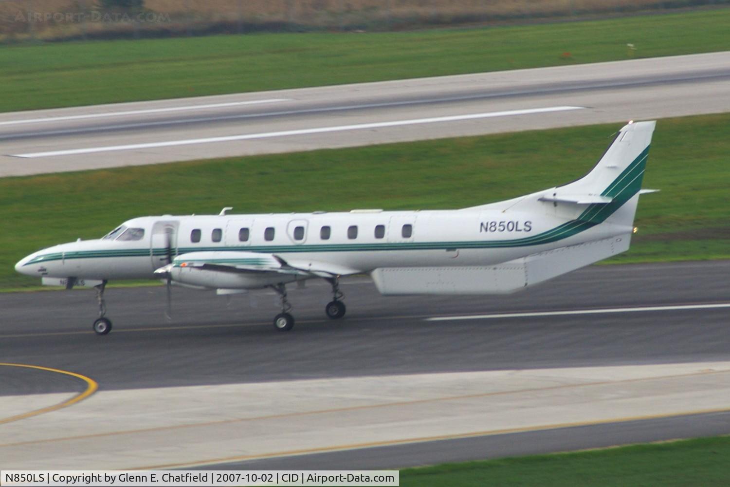 N850LS, 1994 Fairchild SA-227DC Metro 23 C/N DC-850B, Departing runway 13