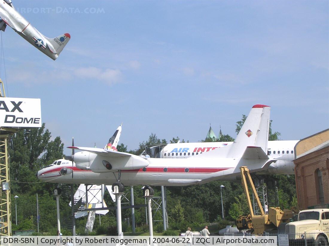 DDR-SBN, 1980 Antonov An-26S C/N 10409, An-26 Curl.Ex 52+04.Technik Museum Speyer.22-06-2004