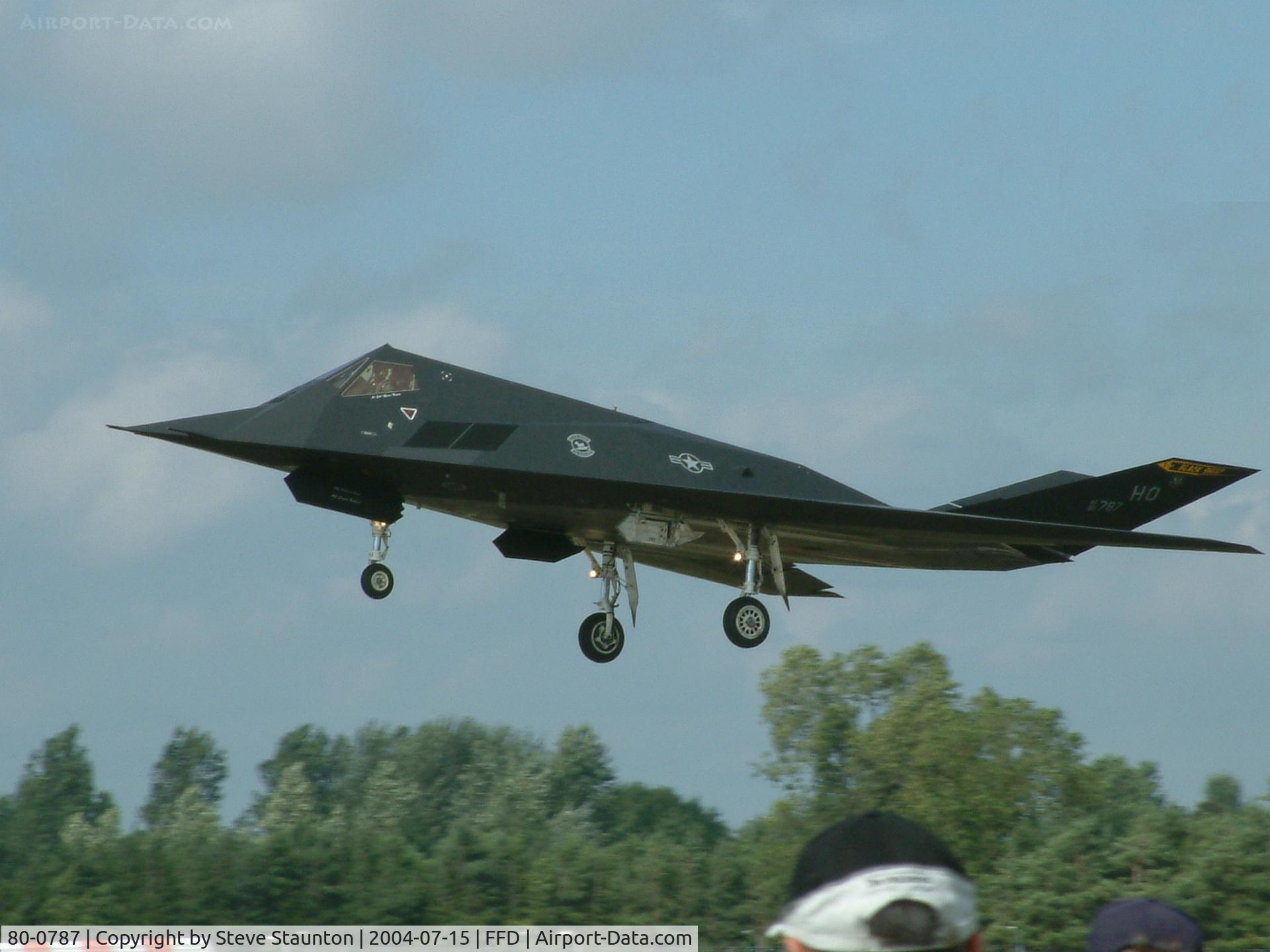 80-0787, 1980 Lockheed F-117A Nighthawk C/N A.4012, Royal International Air Tattoo 2004