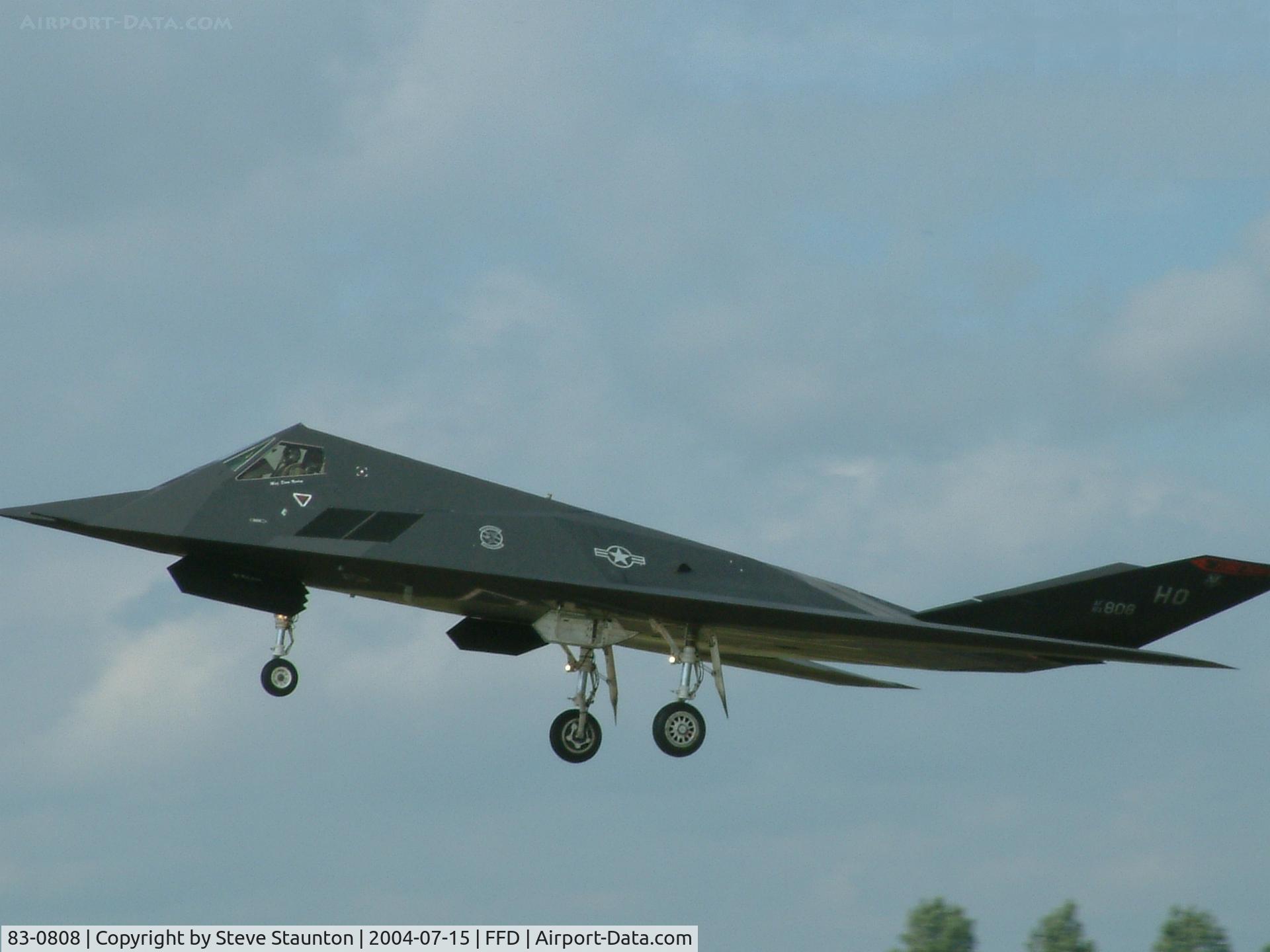 83-0808, 1983 Lockheed F-117A Nighthawk C/N A.4033, Royal International Air Tattoo 2004