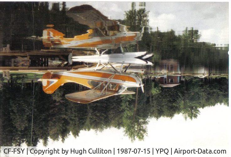 CF-FSY, 1946 Aeronca 7DC C/N 1744, Near Lakefield Ontario.  Owner J.E. Culliton